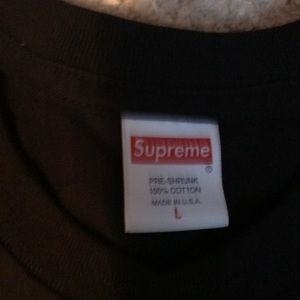 Supreme Black T Shirt